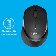 Energy Saving Wireless Mouse Laptop/Computer Silent Mouse Black PK M330