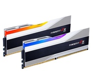 32GB (16GBx2) DDR5 6400MHz RAM (หน่วยความจำ) G.SKILL TRIDENT Z5 RGB (INTEL XMP) (METALLIC SILVER) (F5-6400J3239G16GX2-TZ5RS)