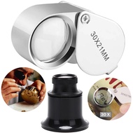 5X to 30X Jewelry Diamond Jewelry Loupe Magnifier Tool Eye Magnifier Magnifying Glass Equipments Tri