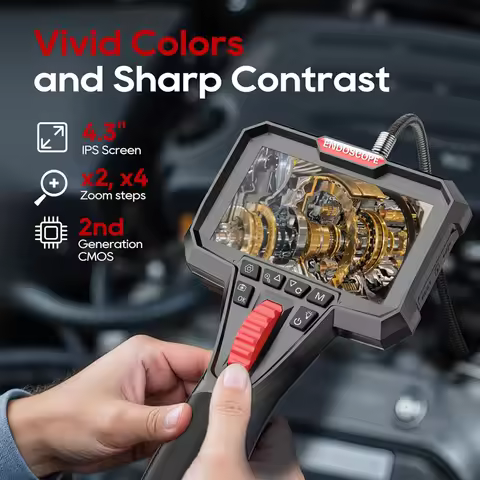 3.9mm diameter HD endoscope camera, suitable for diesel engine inspection, pipeline aviation and oth