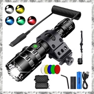 [D E O K] 1 Set LED Flashlight LED Waterproof Fishlights LED Outdoor Camping Fishlights Car Lighting