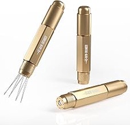 MHW-3BOMBER Retractable WDT Tool Espresso Distribution Tool with Magnetic Store, Adjustable Range Co