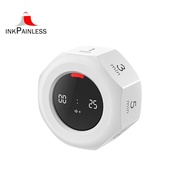 Multi-Hexagon Cube Timer 90-Minute Sensor Digital Timer with LED Screen 7 Set Time Management Tools 