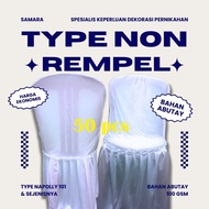 Napolly CHAIR COVER 101 NON REMPEL ECONOMIC GRAMASI 100 GSM (50 PCS)