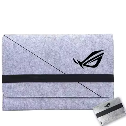 Felt Bag Protective Case for ROG Strix G18 G16 Laptop Inner Sleeve Power Adapter Pack Customized Dus
