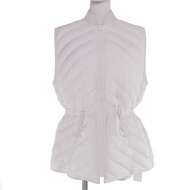 Mint condition ☆ HERMES 24AW 4H0169DR Sellier logo rubber patch zip-up down vest white size 40 Made 