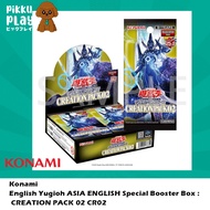 English Yugioh ASIA ENGLISH Special Booster Box : CREATION PACK 02 CR02