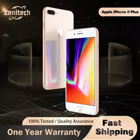 Apple iPhone 8 Plus 4G LTE Mobile Phone 5.5" Retina Display Ture tone 64GB/256GB ROM 12MP A11 Bionic