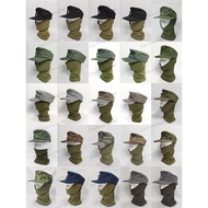 German M43 Climbing Hat WW2 Climbing Hat Camouflage Duckbill Hat Casual Summer Cotton Wool Felt Hat