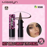 MISSLYN 1Pc Boss Babe 2-In-1 Eyeliner & Eyeshadow Pencil, Creamy Smudge-Able Blendable Texture, High