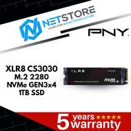 PNY XLR8 CS3030 M.2 2280 NVMe Gen3x4 1 TB SSD - FOR GAMERS, Non-volatile
