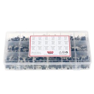 900pcs 18Nilai Bipolar Triod NPN/PNP Transistor kit TO-92 A1015/A733/C945/S8050/S8550/2N5551/S9014/9