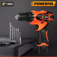 DT-ROCK Cordless drill Set 48V Wireless Electricdrill Hammer drill Heavy Duty Handdrill Power Impact