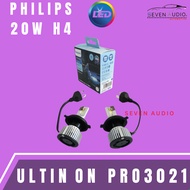 Philips H4 Ultinon Pro3021 LED 12V-24V 20W 6000K LED Light - H4 Car LED Bulb