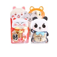 10 3D animal zip bags 15x22x7cm