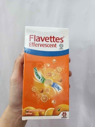 Flavettes Effervescent Vitamin C 1000mg + Zinc (30's)