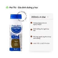 Fresubin 2 Kcal Fiber Drink milk for cancer and malnourished people (200 ml x 4 bottles)