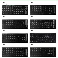 VIVI Russian Arabic Korean Italian German and More Keyboard Stickers Alphabet Letters