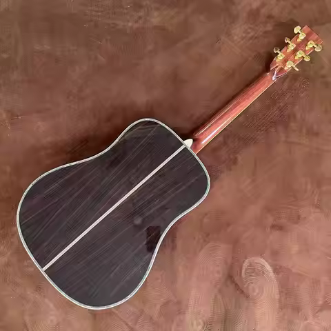 41 inch D45 series solid profile top gloss paint acoustic acoustic guitar