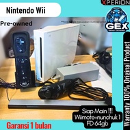 Nintendo Wii Preloved bekas mulus lengkap game sensor gerak