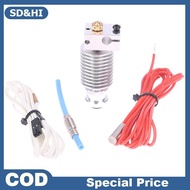 SD&HI ตัว V6 hotend Pre-assambled Unit สำหรับ MK3 i3 MK3S MK2 2.5 V6ฮีทซิงค์หัวฉีด3D ฉีด