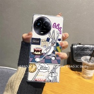 คู่รัก เคส Phone Case Realme 11x 10Pro 10 Pro+ 10T 9i C51 NFC Plus 4G 5G เคส หลังแบบนิ่มลายการ์ตูนน่ารัก เคสโทรศัพท์ บักส์บันนี Cover 2023