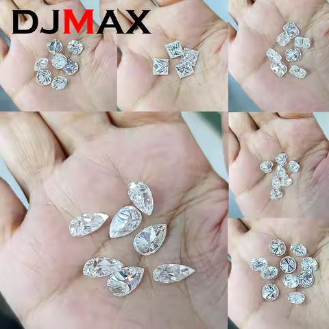 DJMAX Full Special Shapes High Level Moissanite Loose Stone 0.1CT-10CT D Color VVS1 Moissanite Diamo