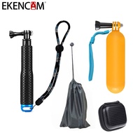 EKENCAM Sports Action Cameras Accessories Kit Collection Bag Float Grip Gopro Monopod For Gopro Hero 9 8 7 Insta360 Yi Camera