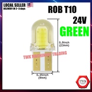 TWK T10 led Green bulb Cob Bulb 24V 4014 Chipsets LED Replacement Bulbs For Lorry Truck DomeMap Door License Plate Light
