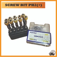 Screw Bit PH2 Double End Magnetic Bits Impact Screwdriver Plaster Ceiling Gypsum Board Screw Bits Ma