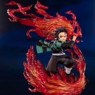 [TXLP] 25Cm Kimetsu No Yaiba ภาพอนิเมะ Figuarts Zero Tanjiro Kamado Hinokami Kagura โมเดลตุ๊กตาขยับแ