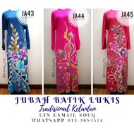 Jubah Batik Lukis Kelantan JA43 / JA44 / JA45