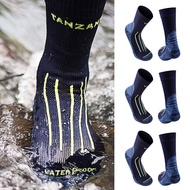 NEWTAP ถุงเท้ากันน้ำระบายอากาศได้ดี,ถุงเท้าเดินป่าตั้งแคมป์ขี่ถุงเท้ากีฬากลางแจ้งสบายกันหิมะให้ความอบอุ่นในฤดูหนาว