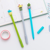 4Pcs Kawaii Creative Cute Cactus Pen Marker Neutral  Student Stationery School Office Supplies Learn