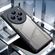 HHL เคสหลังใส กันกระแทก สำหรับ Vivo X100 X100pro X200 X200pro X200FE เคสวีโว่ case เคสกันกระแทก เคสโ