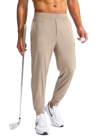 G Gradual Men's Golf Joggers Pants with Zipper Pockets Stretch Sweatpants Slim Fit Track Pants Jogge