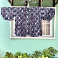 Kimono Haori Black Japanese Vintage