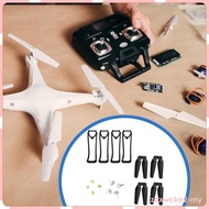 [lzdxwcke2] Folding Quadcopter Drone Spare Parts,Lightweight,Propeller,Protective Frame and Gear,Rem