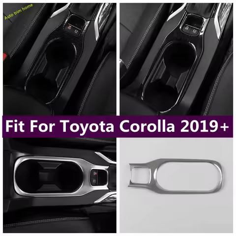 Front Water Cup Holder Panel Cover Trim For Toyota Corolla 2019 - 2025 & Corolla Cross 2020 - 2025 D