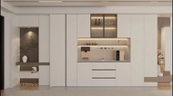 讓您的客廳告別凌亂！ 電視櫃 餐邊櫃 鞋櫃 TV cabinet, sideboard, shoe cabinet 入戶櫃 屏風櫃 電視櫃餐邊櫃鞋櫃一體 邊櫃 Side cabinet, base c