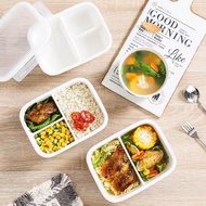 Ceramic partition lunch box  211 lunch box  211 bento box  Divided bento box  Insulated lunch box  F