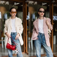 พร้อมส่ง Blazer เสื้อสูทแขนยาว งานป้ายVshop