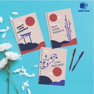 A5 NOTEBOOK JOURNAL A5 NOTEBOOK / NOTEBOOK GRID/ SQUARE DOTTED/ 2 BLANK POLOS/