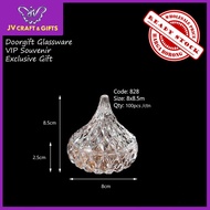 100pcs Wholesale Bulk Kaca Glassware Candle Jar Doorgift VIP kahwin Exclusive Gift Balang Bekas Kaca / 828P