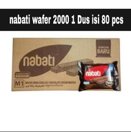 Nabati Wafer 2000 Rasa Cokelat [46 g/ 80 pcs/ 1 Dus]
