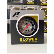 Genuine Boost Gauge PPRC 35/60 Psi. Silver Face-Gold Face