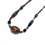Krabi Elephant Necklace Line 97 Antique Beaded Stone Show The Whole Beads Length 24 Inches