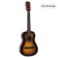 Round Corner Novice Wooden Acoustic Guitar 30 inch