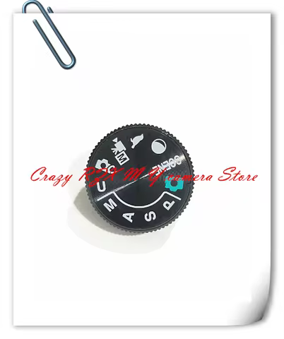 1PCS New For Nikon Coolpix P1000 Top Cover Dial Mode Button Cap Nameplate Camera assembly Repair Par