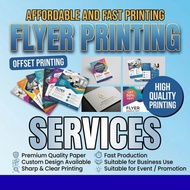A5 Flyer Printing Single side | Promotional Flyer | Offset Printing High Quality